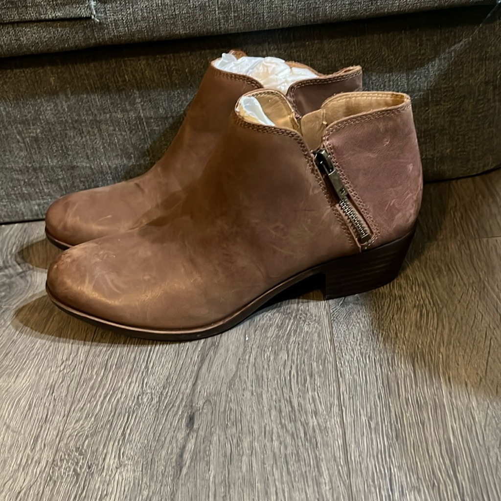 Brown Lucky Brand Booties